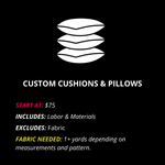 Standard Custom Pillows and Cushions