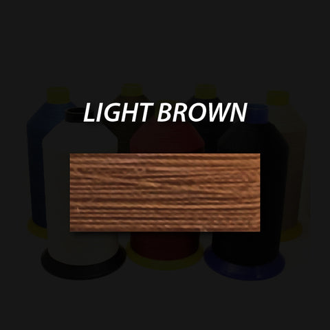 No 69 Bonded Nylon Upholstery Thread Light Brown