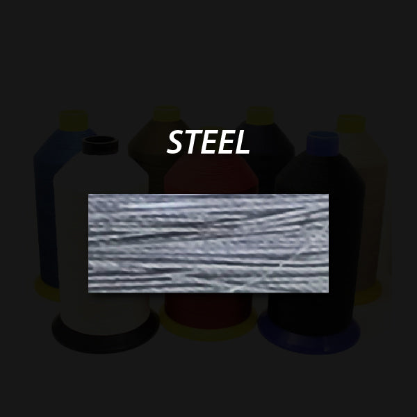 No 69 Bonded Nylon Upholstery Thread Steel
